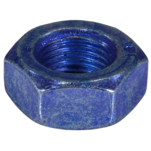 Midwest Fastener Hex Nut, M10-1.00, Steel, Class 8, Zinc Blue, 20 PK 73662 - main
